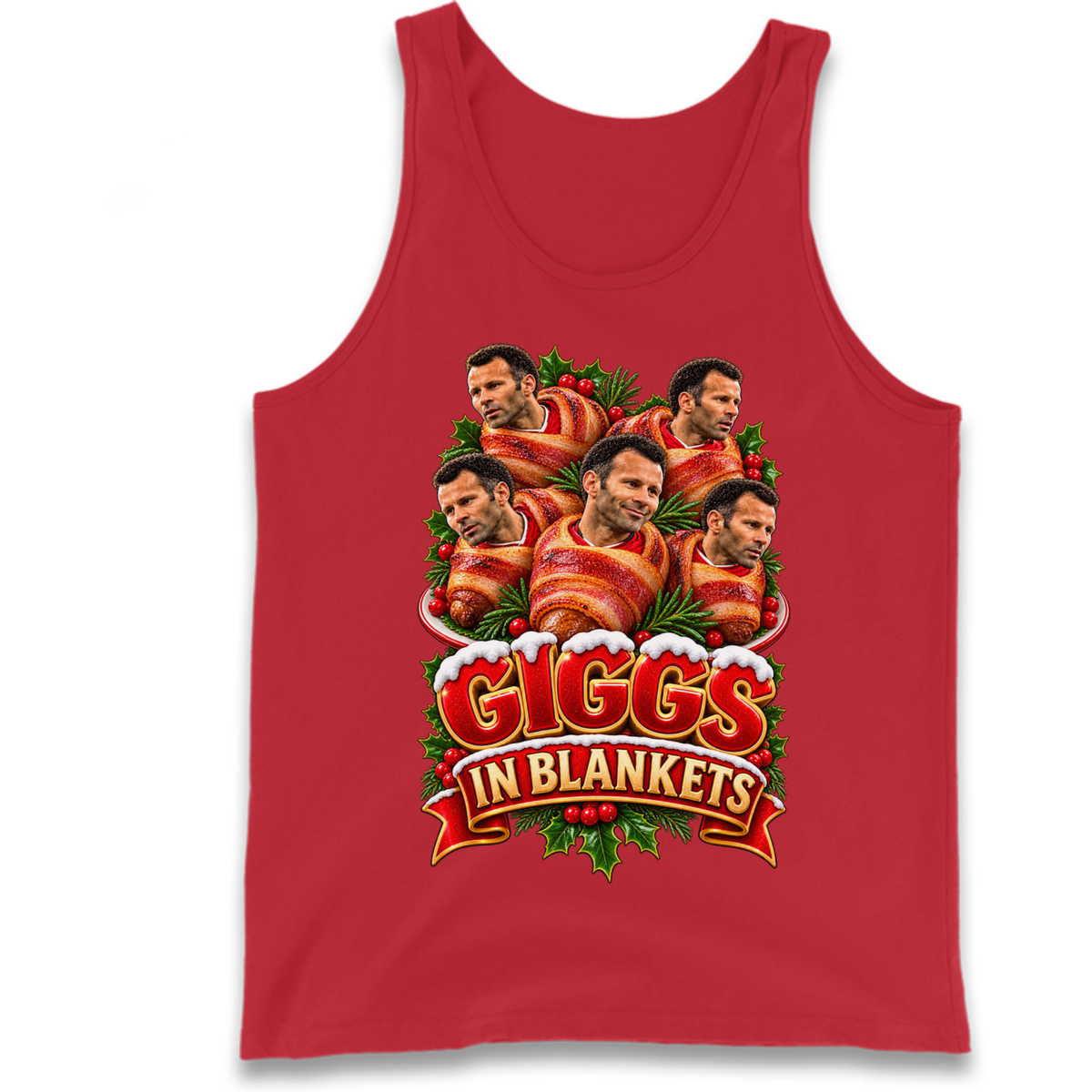 Manchester United FC Christmas Tank Top