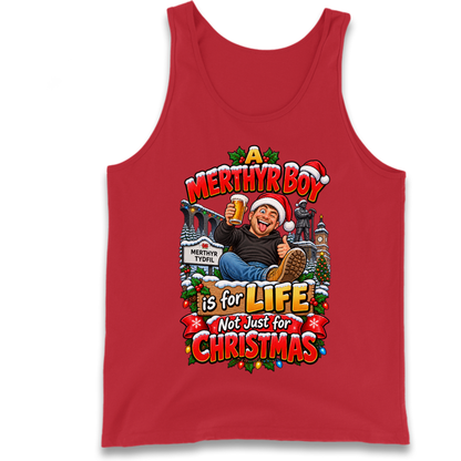 Merthyr Boy Christmas Tank Top
