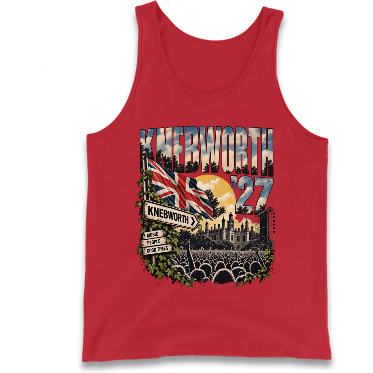 Oasis Knebworth Live '27 Tank Top
