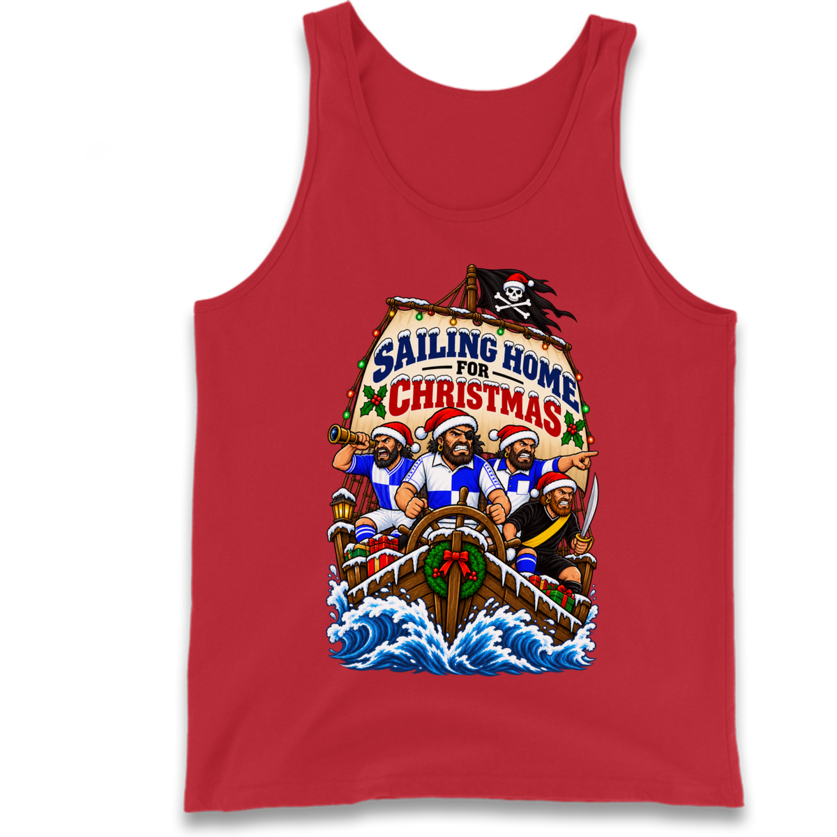 Bristol Rovers Christmas Tank Top
