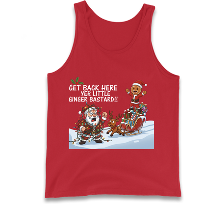 santa joke graphic Tank Top