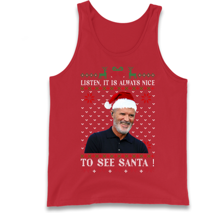 Roy Keane Christmas Tank Top