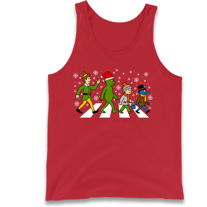 Abbey Road Walk Christmas jumper Tank Top