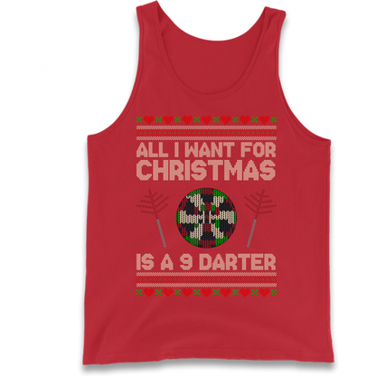 Festive Darts Outfit Tank Top