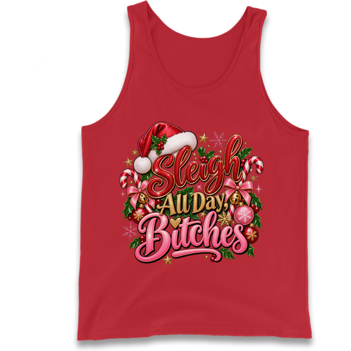 Womens Christmas Tank Top