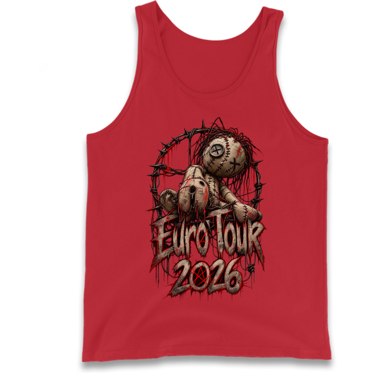 Korn Euro Tour 2026 Tank Top