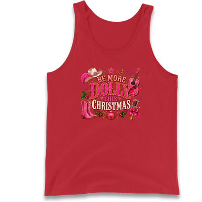 Dolly Parton Christmas Tank Top
