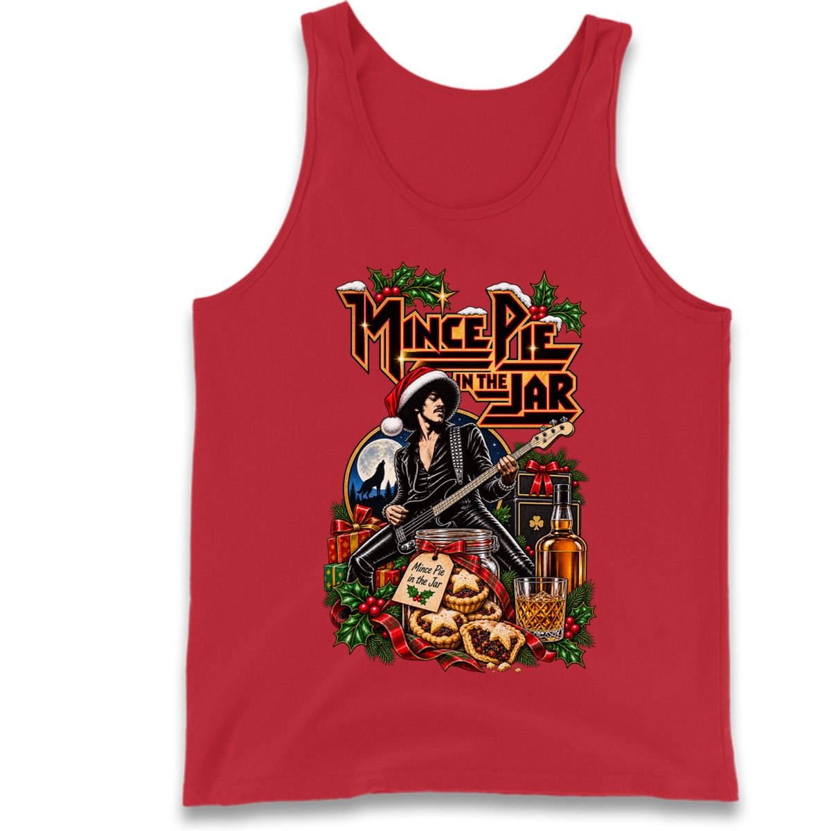 Thin Lizzy Christmas Tank Top