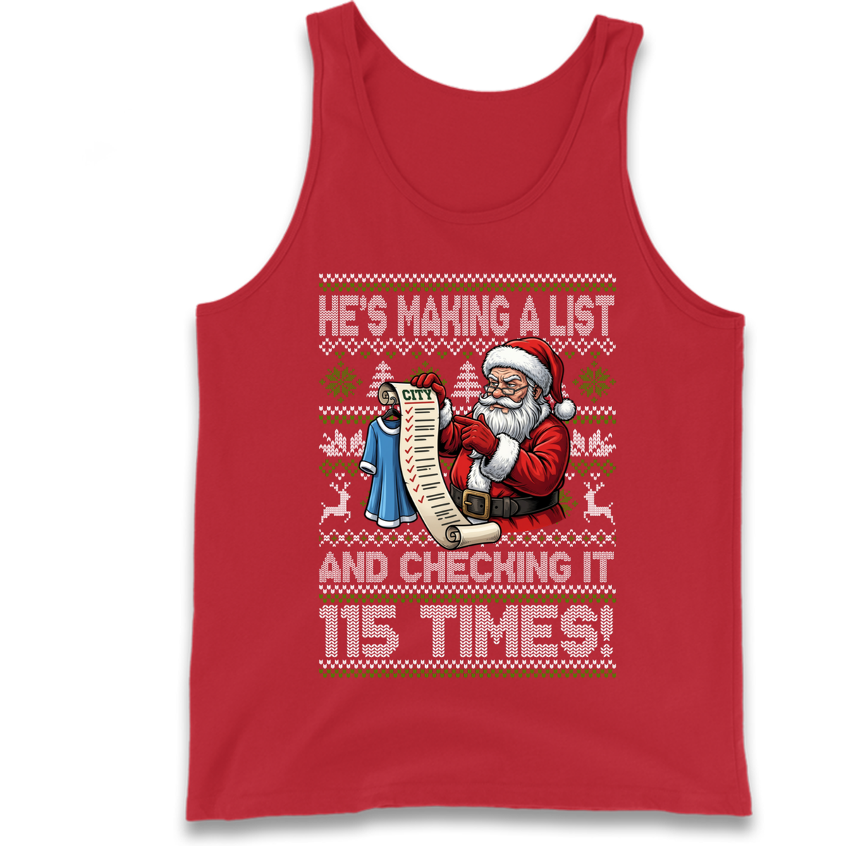 Making A List Tank Top