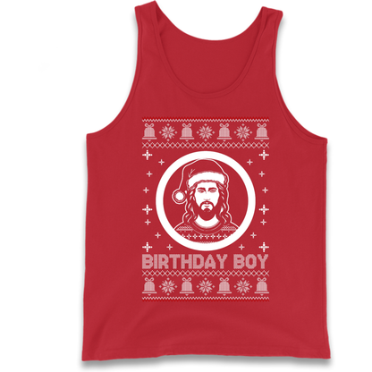 Jesus Birthday Christmas Tank Top