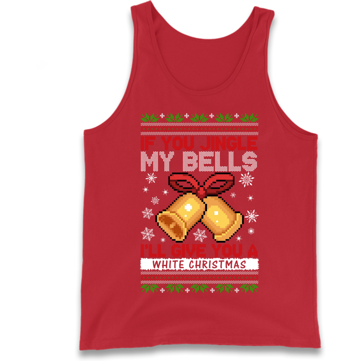 Bell Slogan Clothing Tank Top