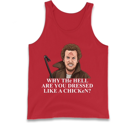 Chicken Funny Christmas Tank Top