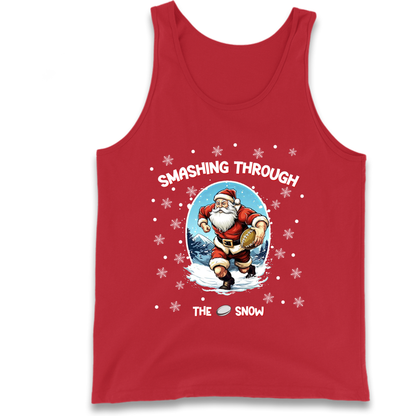 Rugby Santa Clothing Tank Top