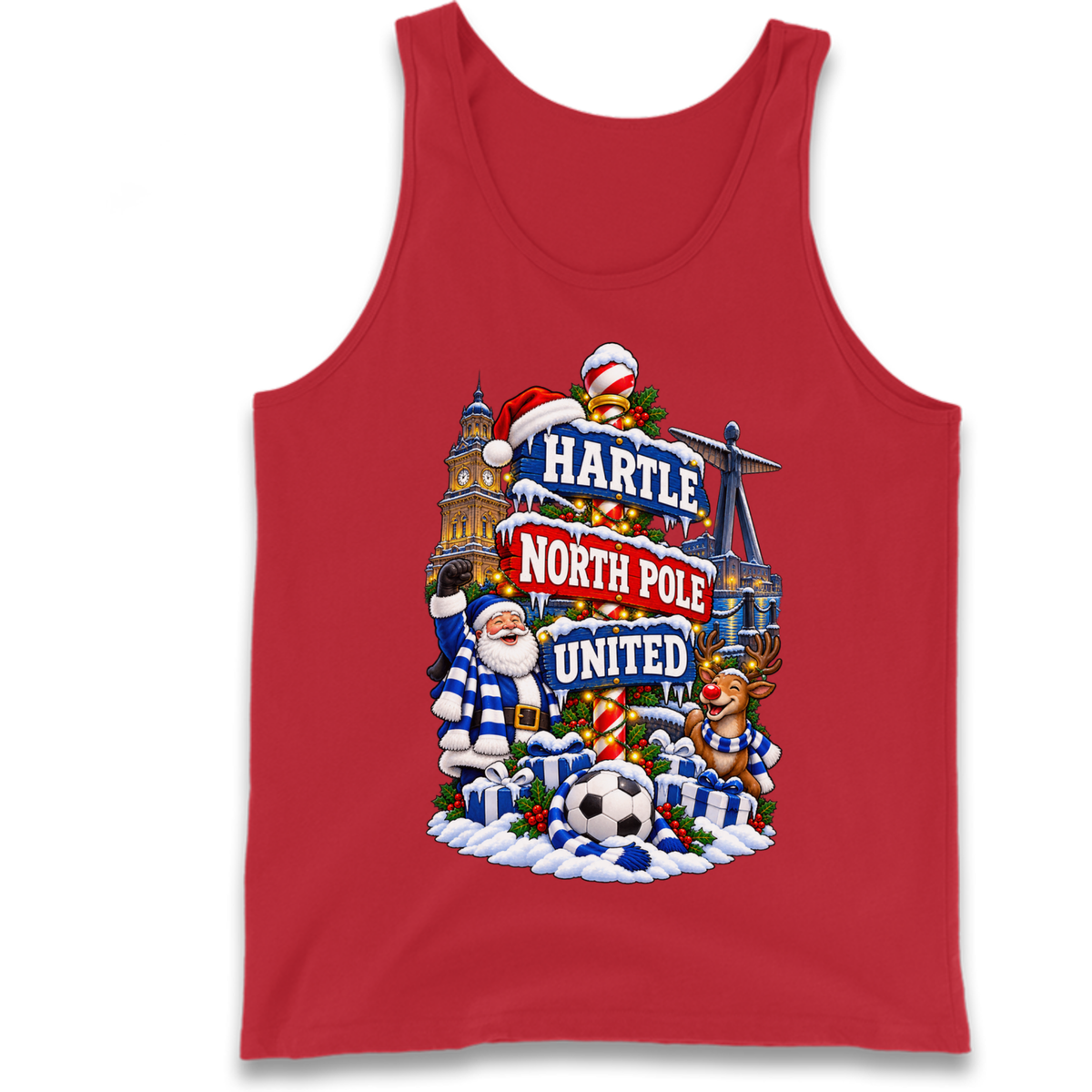 Hartlepool Christmas Tank Top