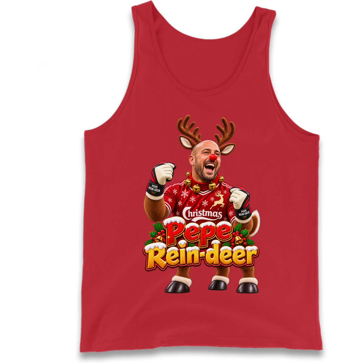 Liverpool LFC Christmas Tank Top