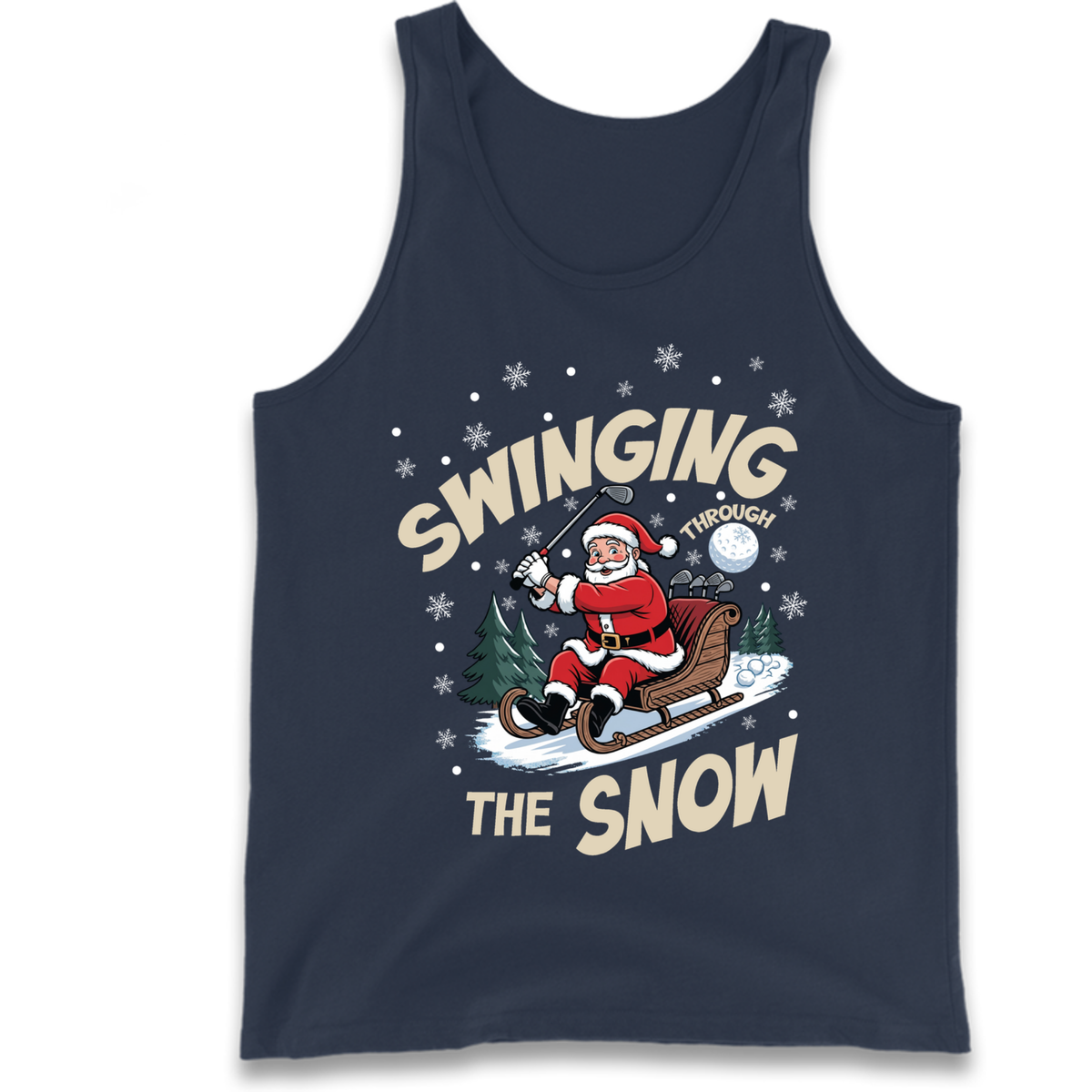Christmas Golf Tank Top