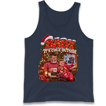 Roy Keane Man Utd Christmas Tank Top