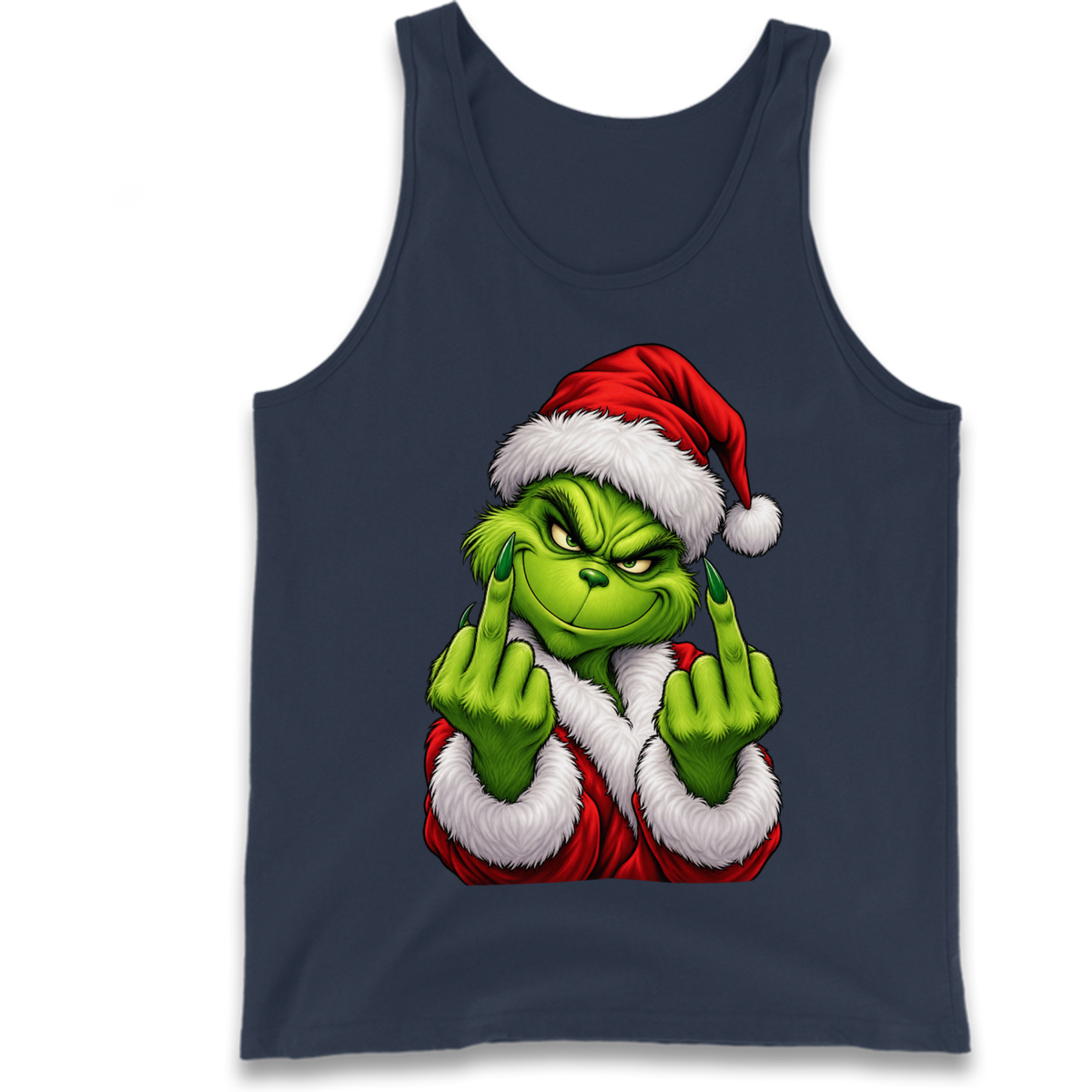 The Grinch Christmas Tank Top