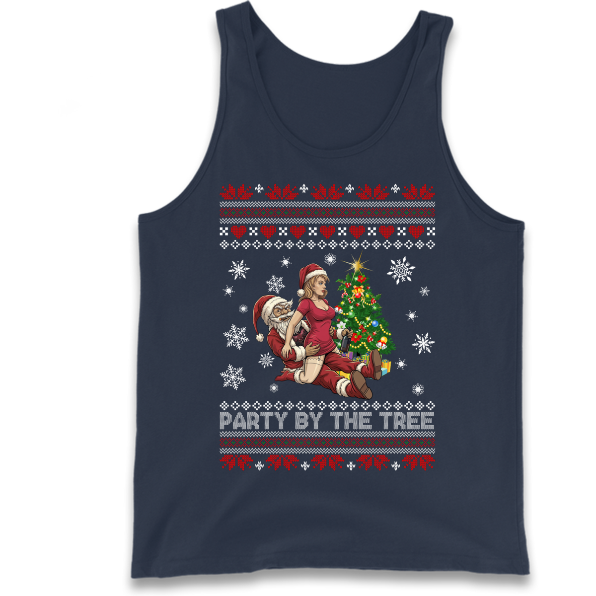 Tree Party Design Tank Top