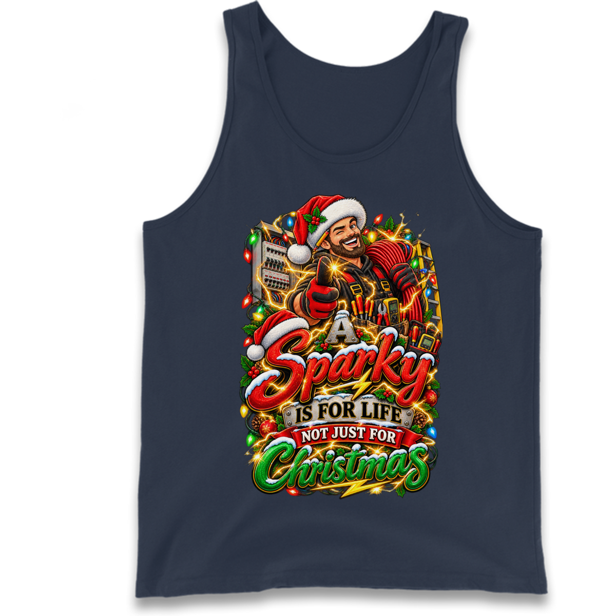 Sparky Christmas Tank Top