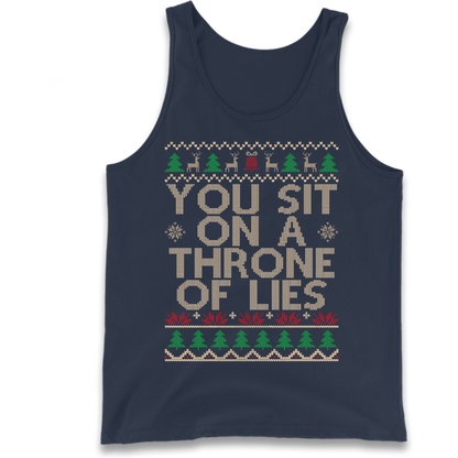 Throne Of Lies Christmas Tank Top