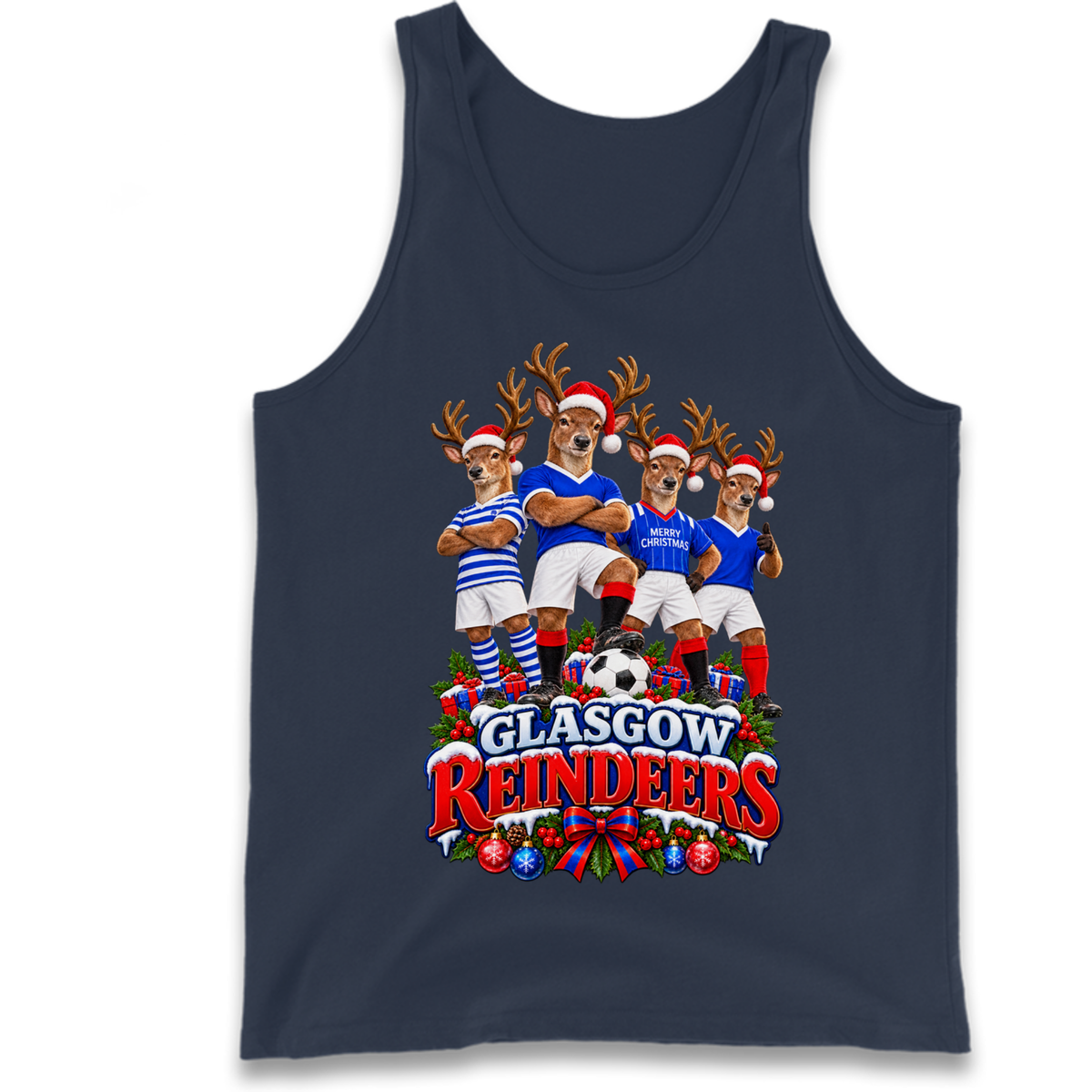 Rangers Christmas Tank Top
