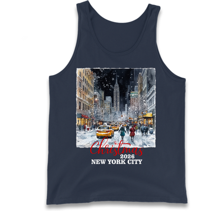 New York Winter Gift Tank Top