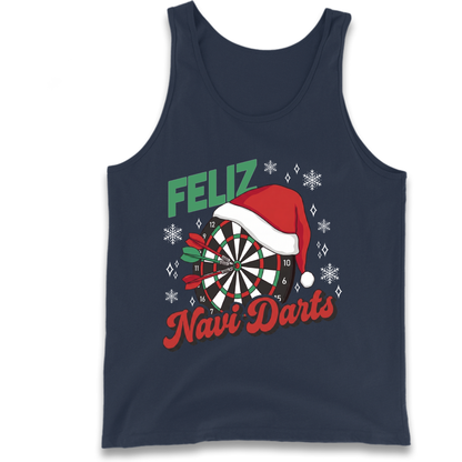 Feliz Navidarts Tank Top - Christmas Darts Design