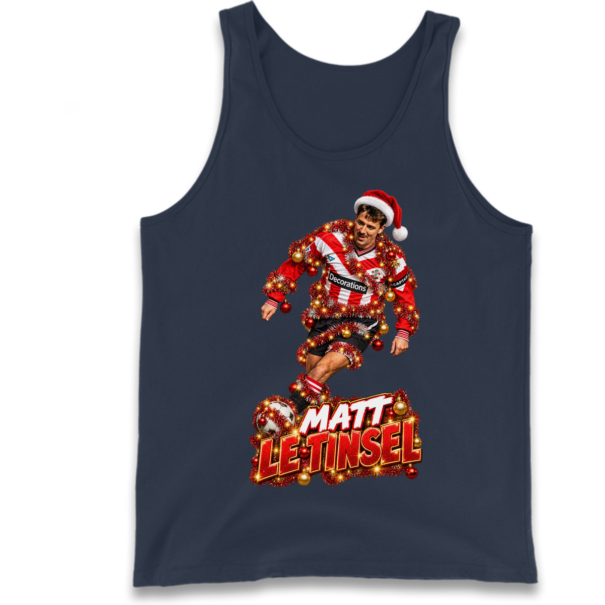 Southampton FC Christmas Tank Top