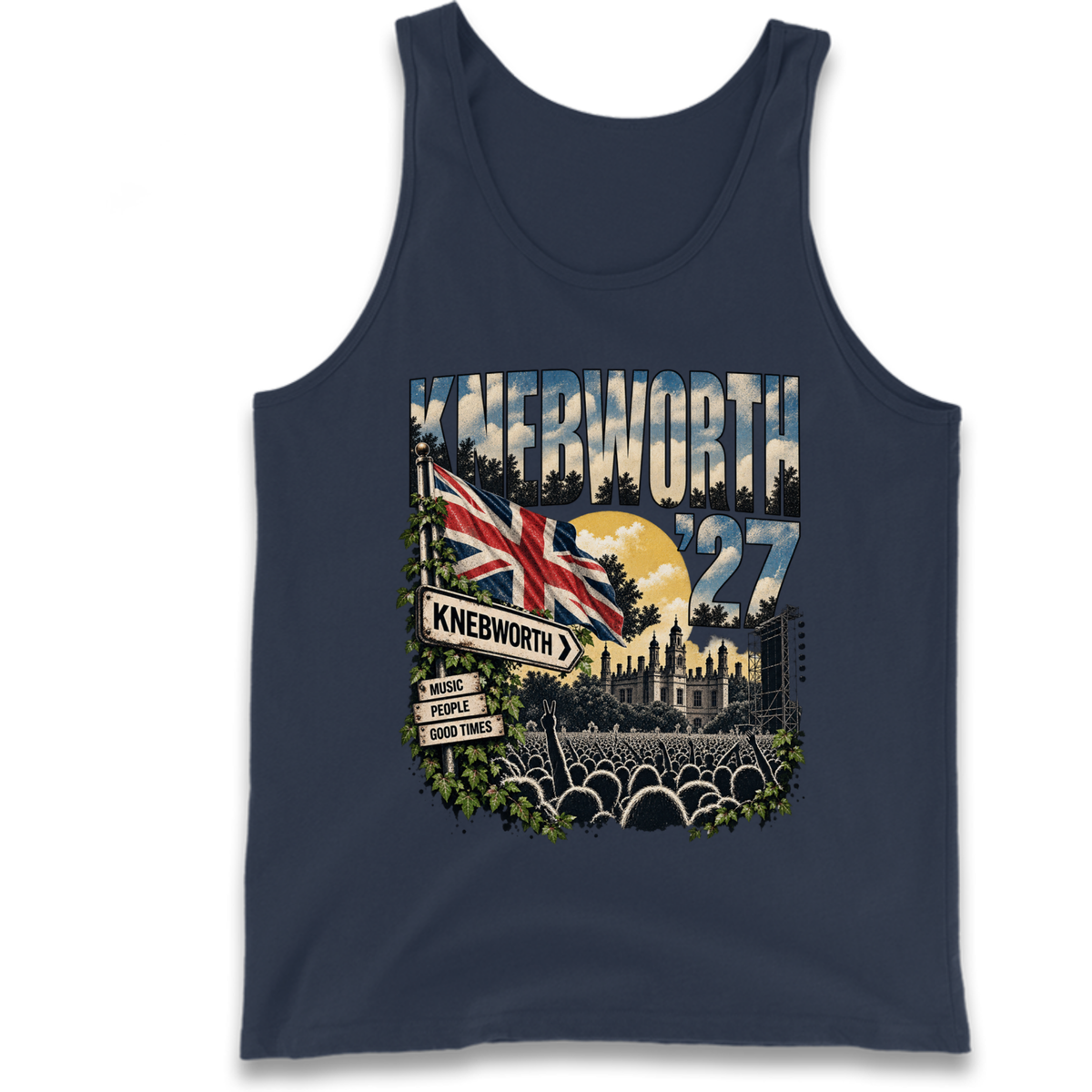 Oasis Knebworth Live '27 Tank Top