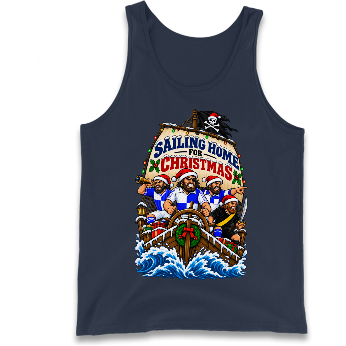 Bristol Rovers Christmas Tank Top