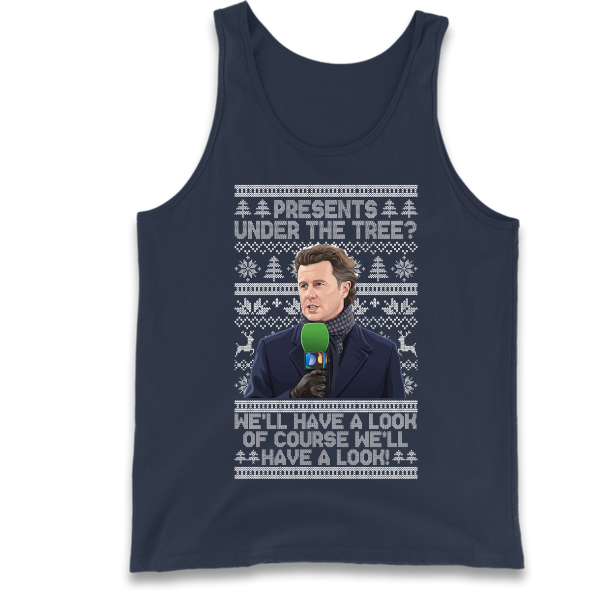 Steve Mcmanaman Christmas Tank Top