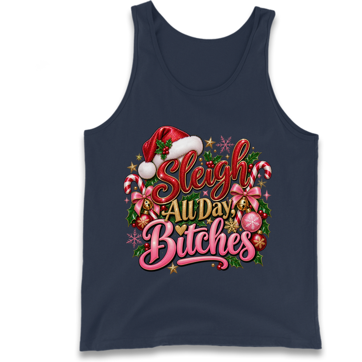 Womens Christmas Tank Top