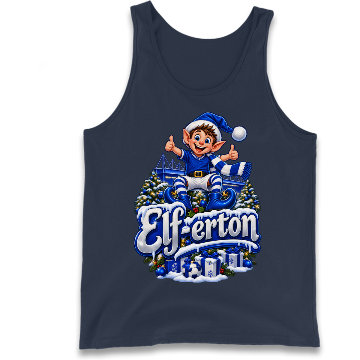 Everton FC Christmas Tank Top