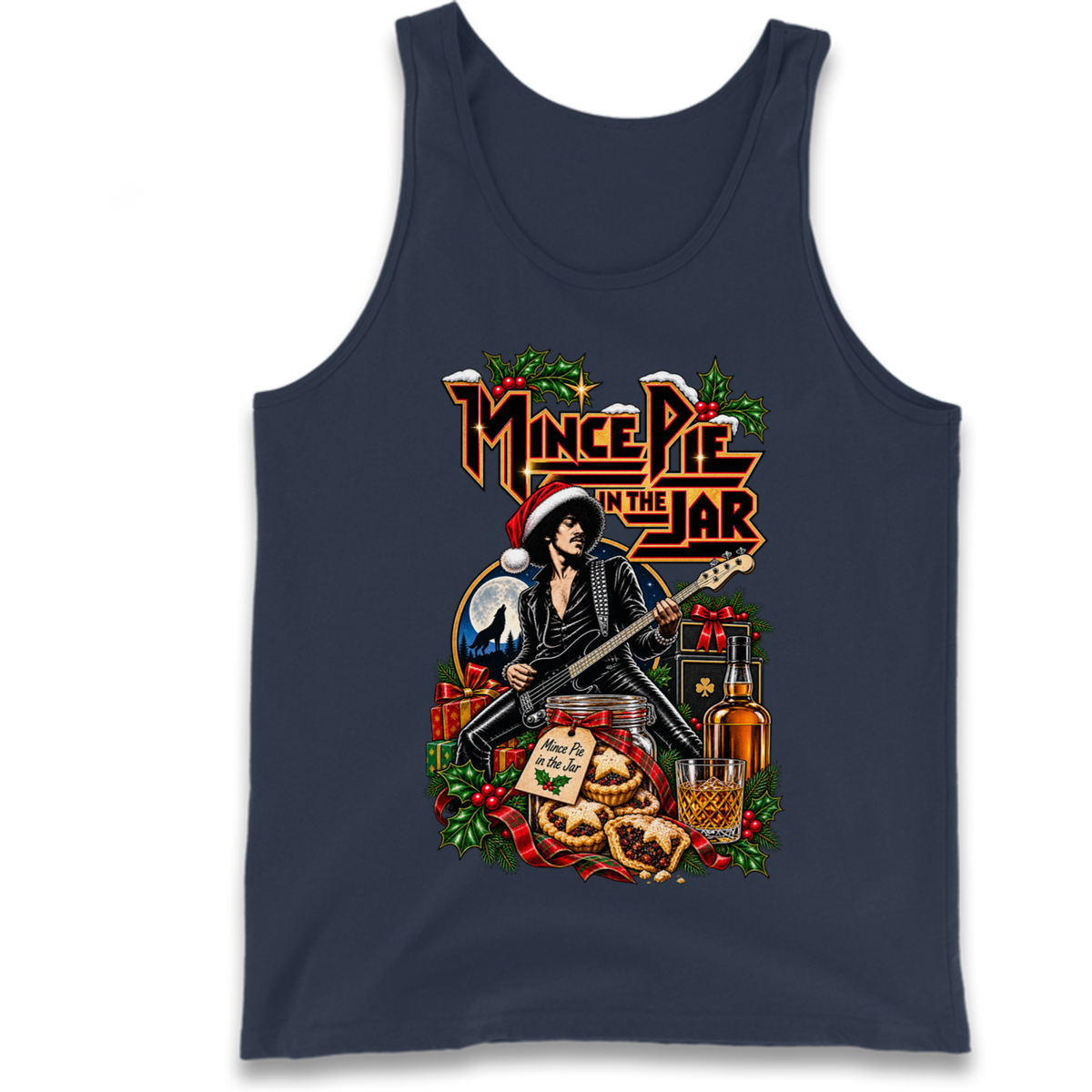 Thin Lizzy Christmas Tank Top
