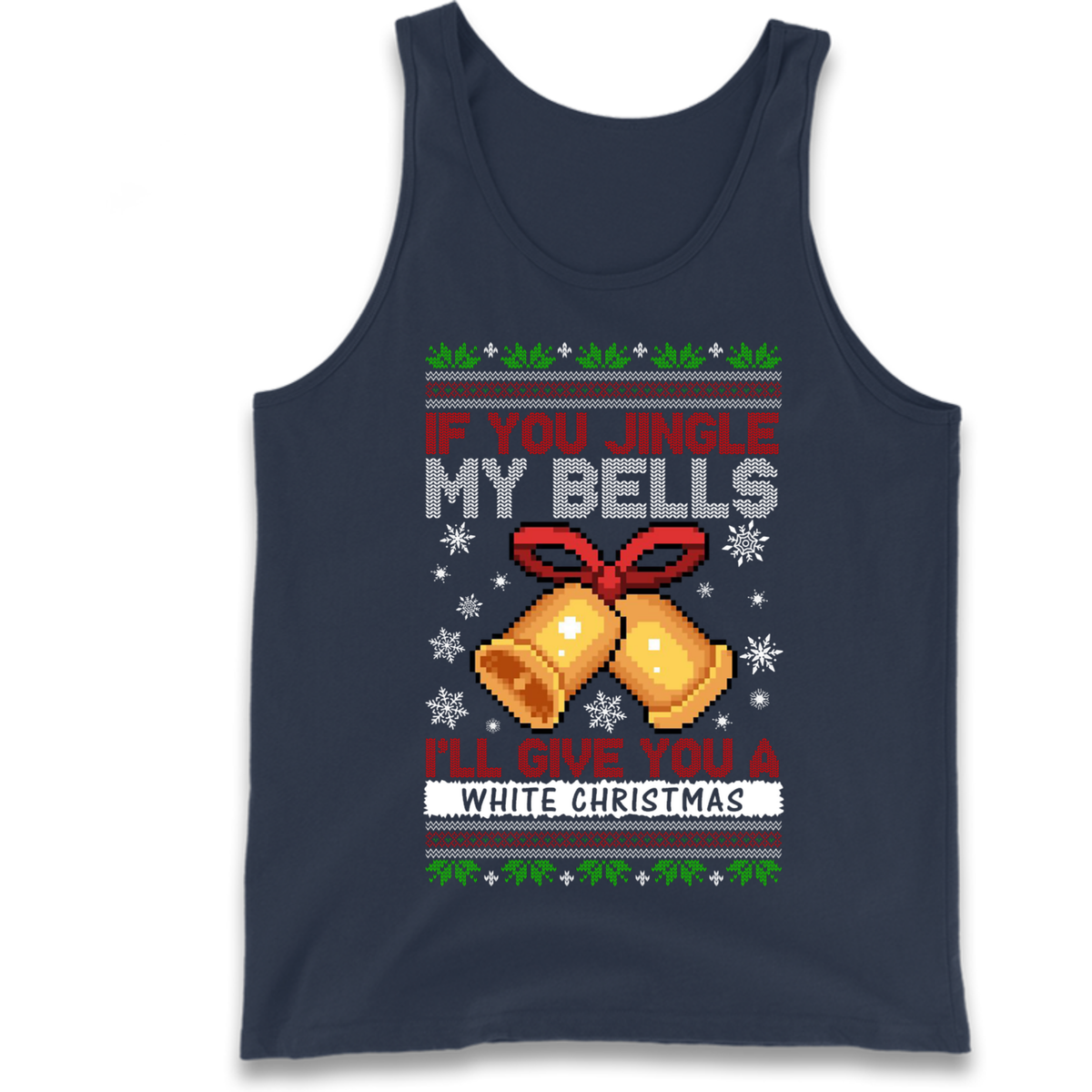 Bell Slogan Clothing Tank Top