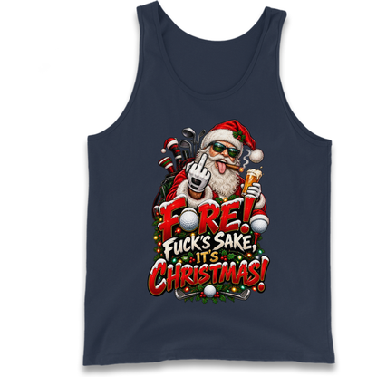 Rude Golf Christmas Tank Top
