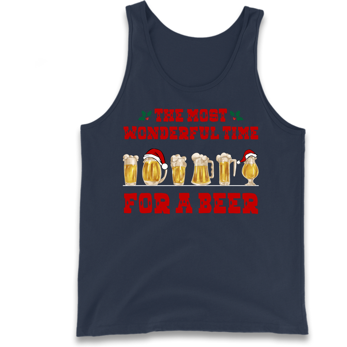 Festive Pint Graphic Tank Top