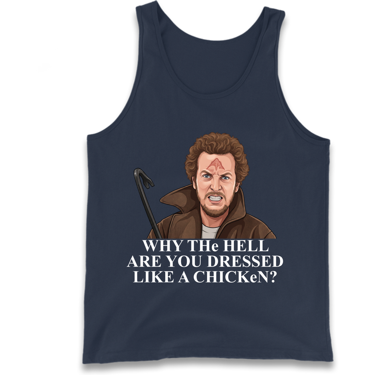 Chicken Funny Christmas Tank Top