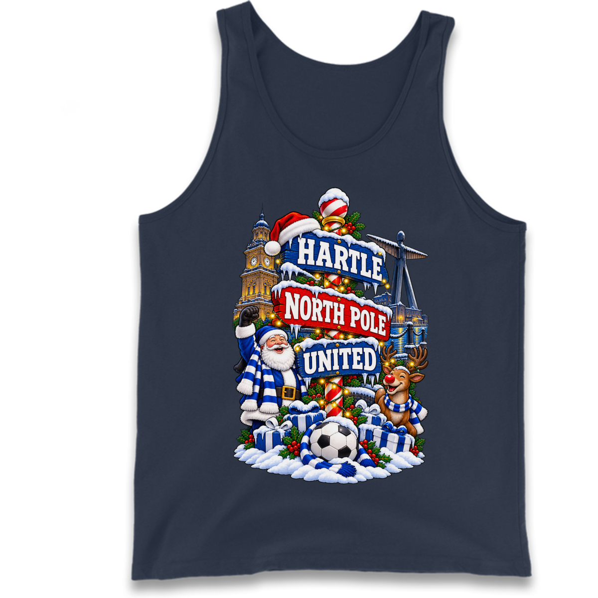 Hartlepool Christmas Tank Top