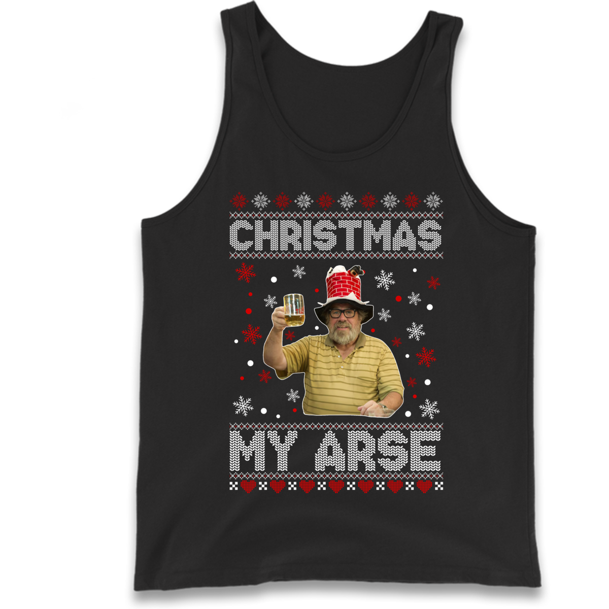 Christmas My Arse Tank Top