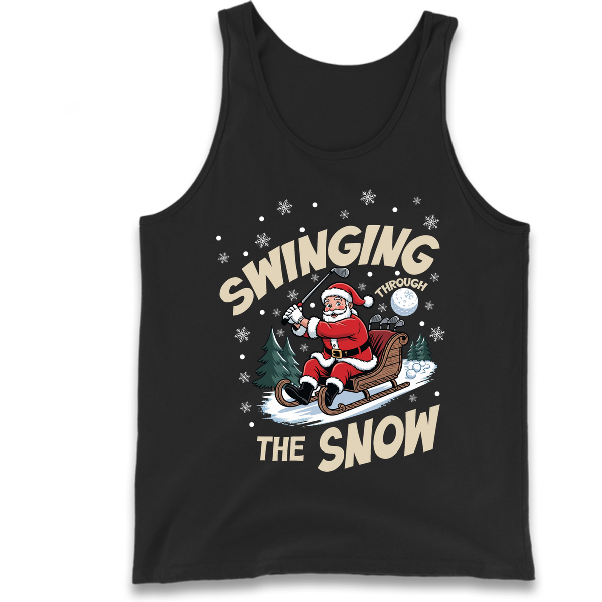 Christmas Golf Tank Top
