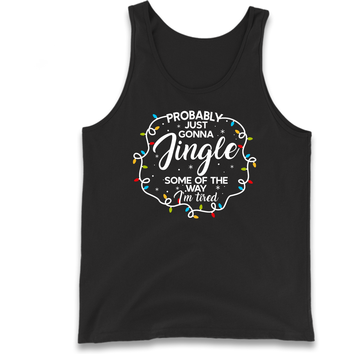 Lazy Festive Outfit Tank Top