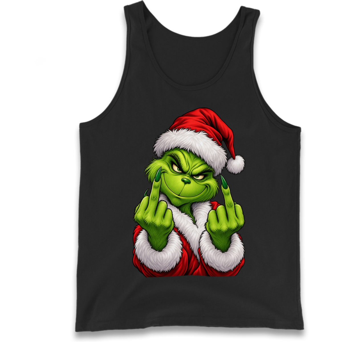 The Grinch Christmas Tank Top