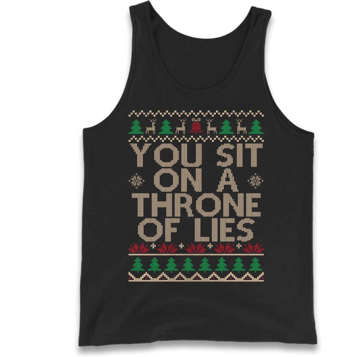Throne Of Lies Christmas Tank Top