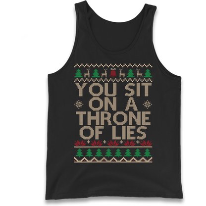 Throne Of Lies Christmas Tank Top