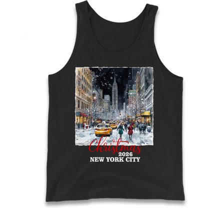 New York Winter Gift Tank Top