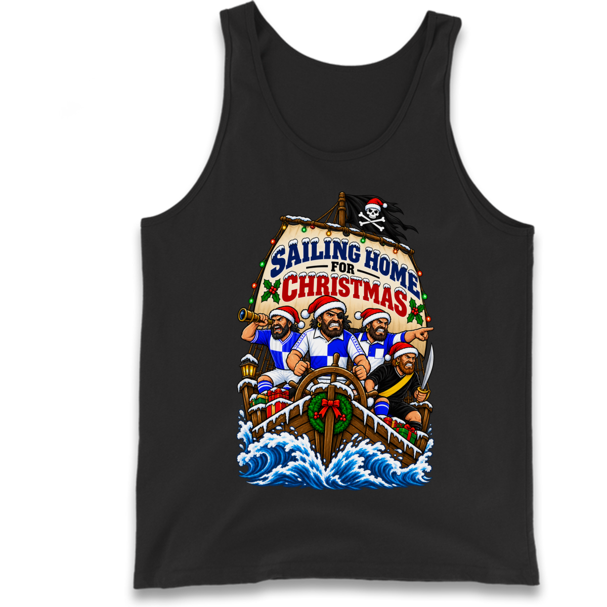 Bristol Rovers Christmas Tank Top