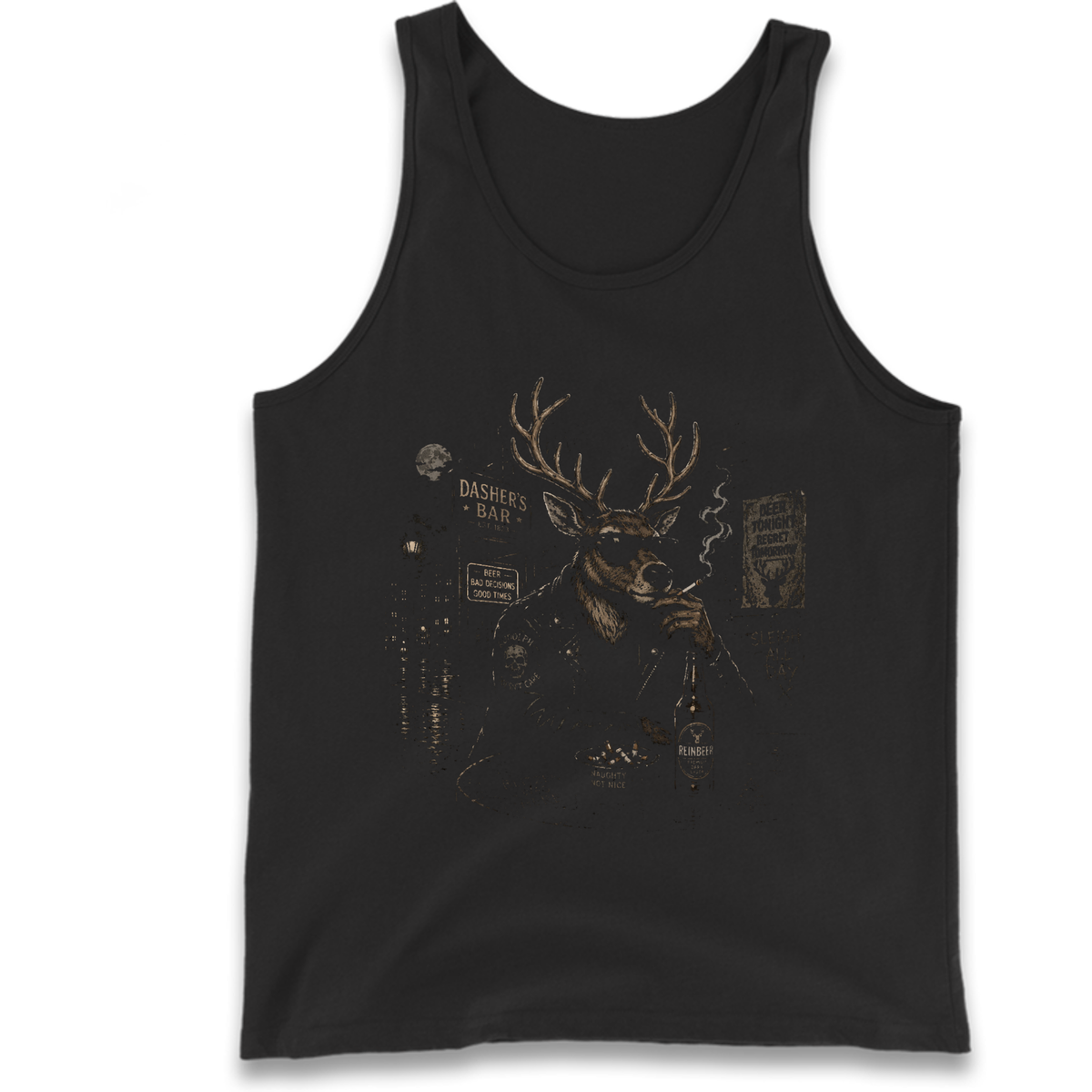 Reindeer Night Out Tank Top