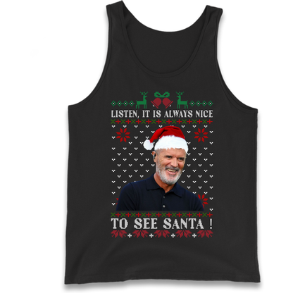 Roy Keane Christmas Tank Top